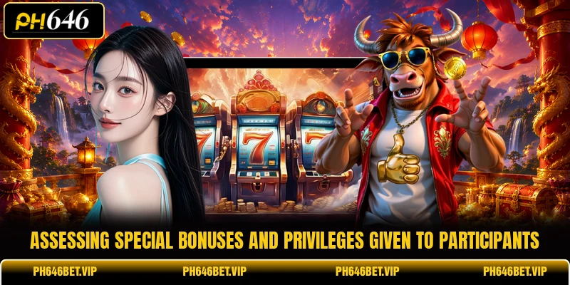 Assessing special bonuses and privileges given to participants