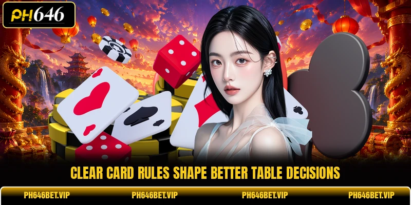 Clear card rules shape better table decisions