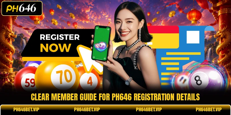 Clear member guide for PH646 registration details