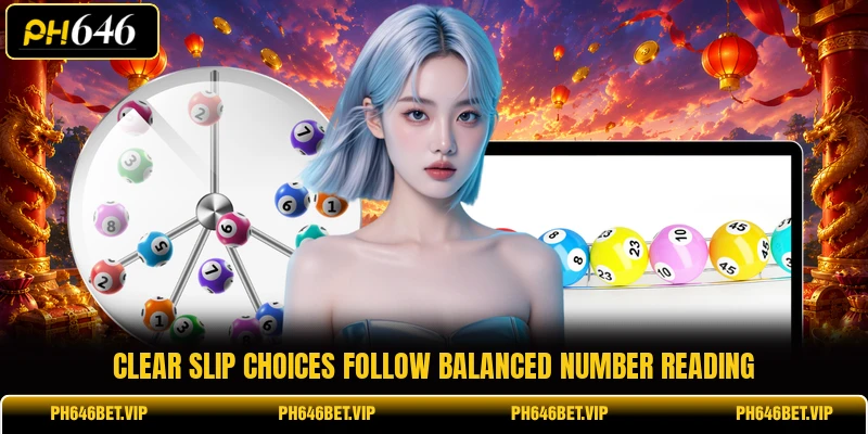 Clear slip choices follow balanced number reading