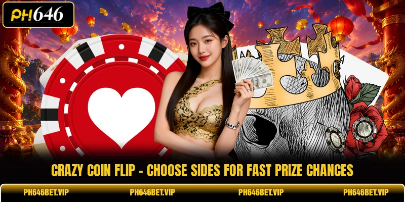 Crazy Coin Flip - Choose Sides For Fast Prize Chances