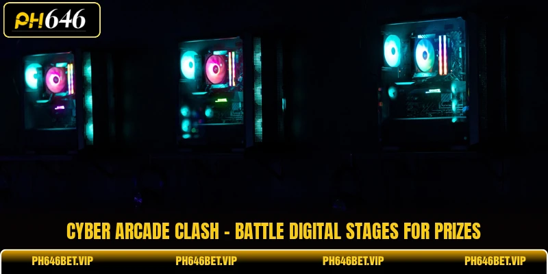 Cyber Arcade Clash - Battle Digital Stages For Prizes