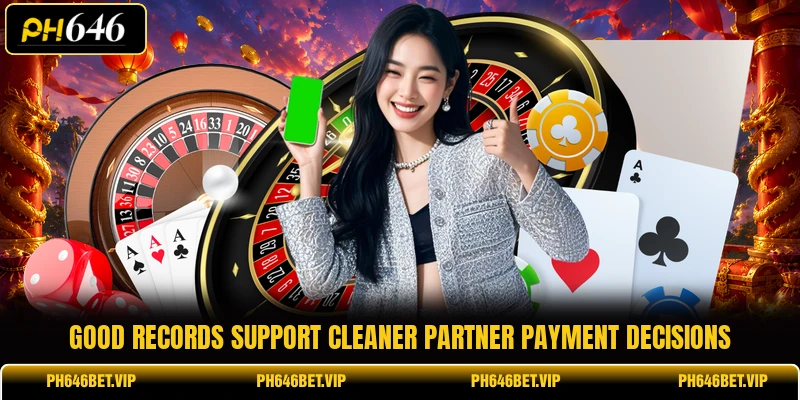 Good records support cleaner partner payment decisions