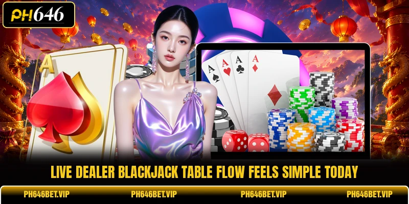 Live Dealer Blackjack table flow feels simple today