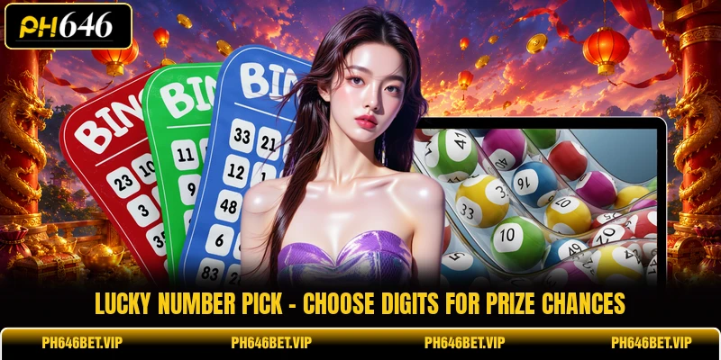 Lucky Number Pick - Choose Digits For Prize Chances