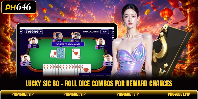 Lucky Sic Bo - Roll Dice Combos For Reward Chances