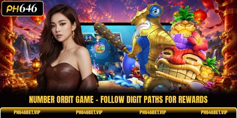 Number Orbit Game - Follow Digit Paths For Rewards