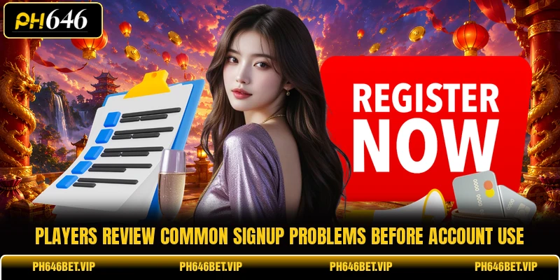 Players review common signup problems before account use