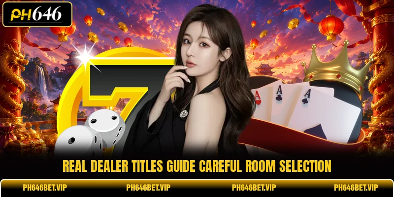 Real dealer titles guide careful room selection