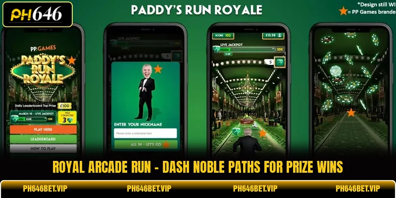 Royal Arcade Run - Dash Noble Paths For Prize Wins
