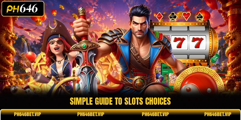 Simple guide to slots choices