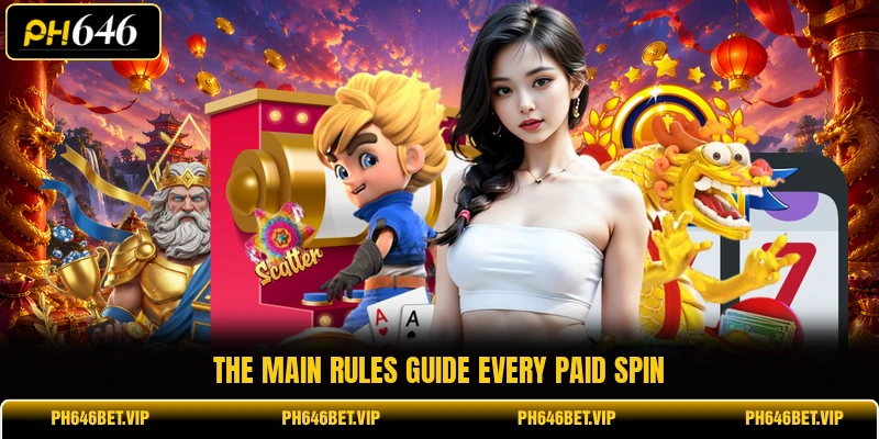 The main rules guide every paid spin